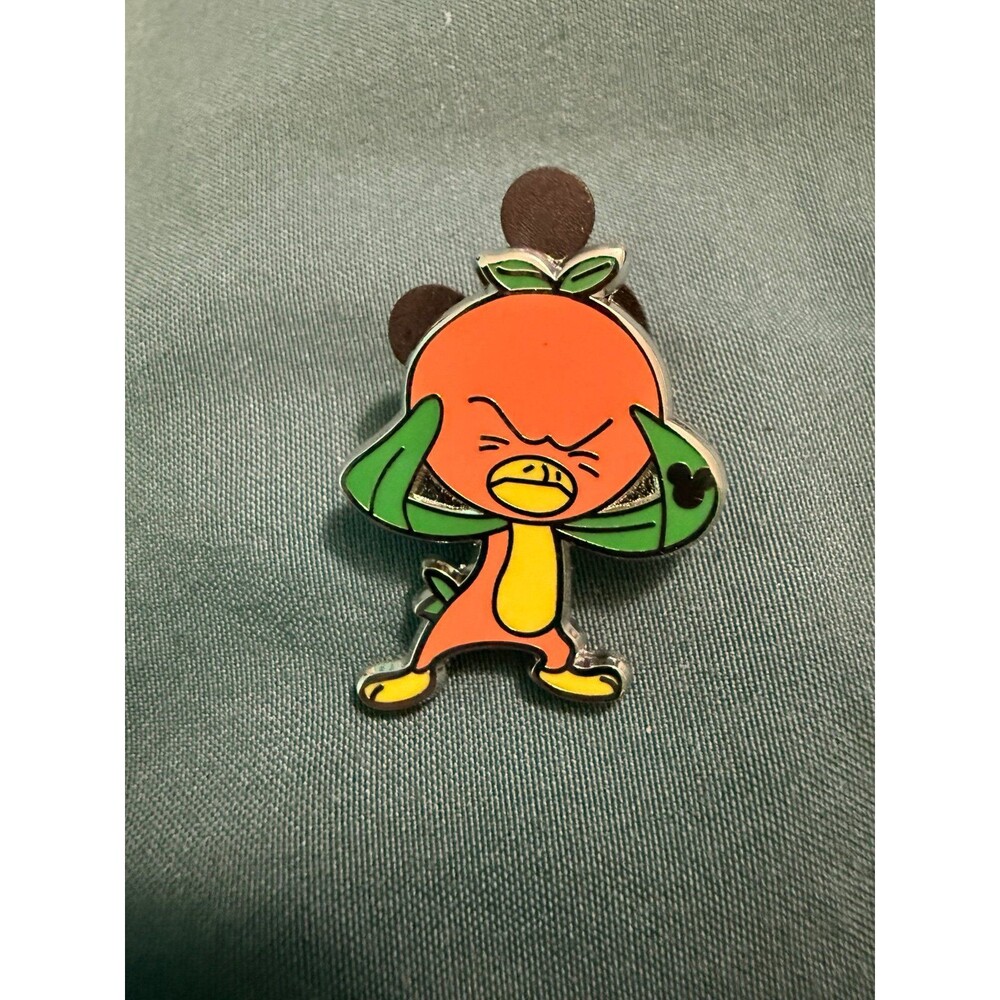 Disney Hidden Mickey Orange Bird Frustrated Pin